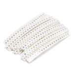 Component package 0805 surface mount resistor package 15K - 220K 5% common resistors, a total of 25 types, 20 pieces of each type.