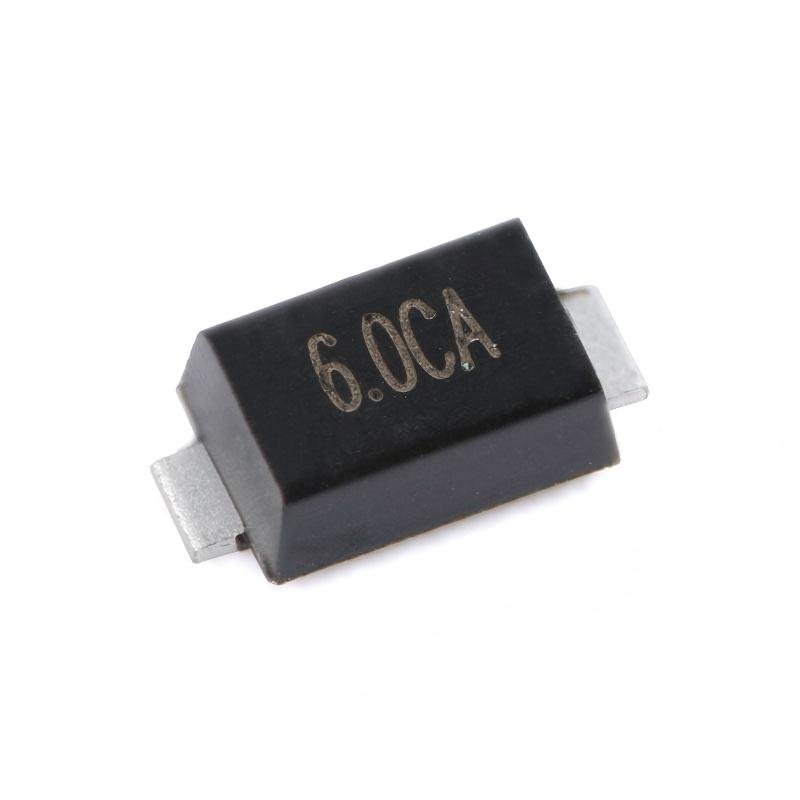 2(1) SMFJ6.0CA SOD-123 6V/Bidirectional SMD TVS Transient Voltage Suppression Diode - Image 1