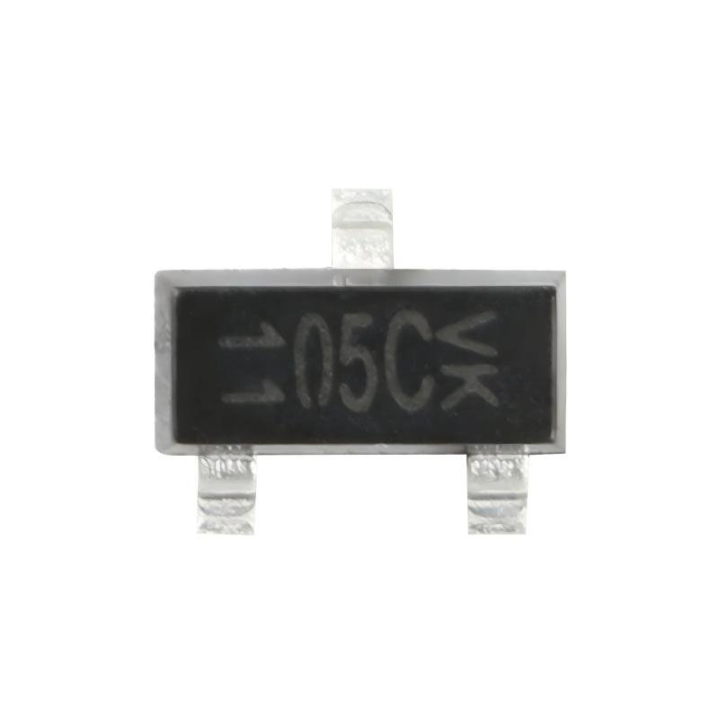 3(1) GSOT05C-E3-08 SOT-23 5V Unidirectional 2-Channel Surface-Mount ESD Diode - Image 1