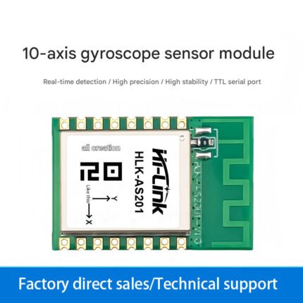 AS201 10-axis attitude module with electronic gyroscope, accelerometer, and high-precision angle sensor