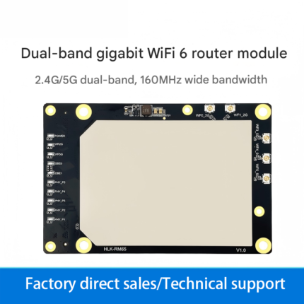 HLK-RM65 Full Gigabit WiFi 6 Router Module Embedded WiFi 6 Gateway Module