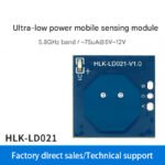 5.8G radar sensing module, human motion sensor LD021, low-power intelligent sensing switch