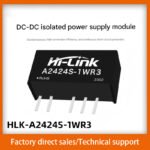 DC-DC isolated power supply module with continuous short-circuit protection A2424S-1WR3