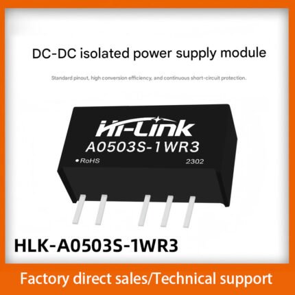 DC-DC isolated power supply module with continuous short-circuit protection A0503S-1WR3
