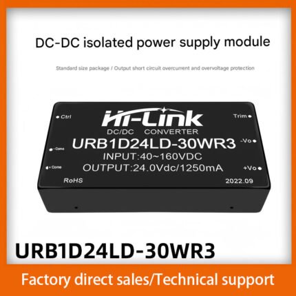 DC-DC regulated output DC isolated power supply module HLK-URB1D24LD-30WR3