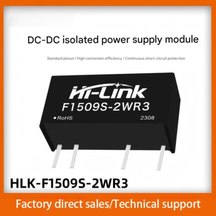 DCDC isolated power supply module F1509S-2WR3 unregulated single-output 15V to 9V