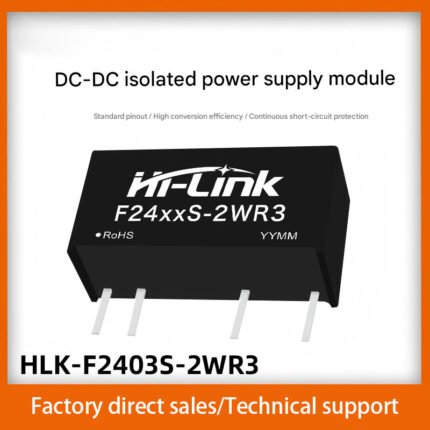 DC-DC isolated power supply module 09V/12V/15V/24V-F2403S-2WR3