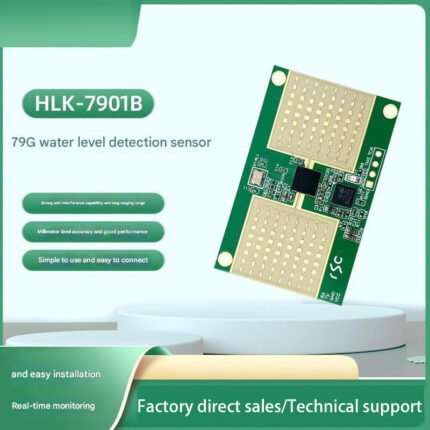 79g millimeter-wave radar sensing module, non-contact water level detection sensor HLK-LD7901B