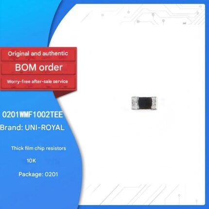 Original 0201 Chip Resistor 10KΩ (1002) 10kΩ 1/20W Accuracy ±1% (100 pieces)