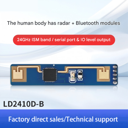 24G Human Presence Sensor LD2410D-B Radar Module Switch Smart Sensor with Bluetooth
