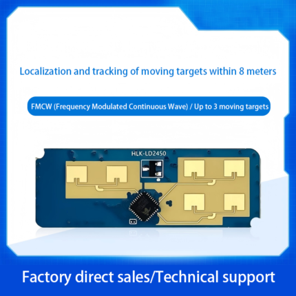 LD2450 24G millimeter-wave radar human body tracking sensor ranging radar module