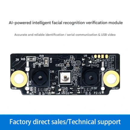 FM225 Face Recognition Module, 3D Face Recognition Camera, Liveness Detection, AI Intelligent Offline