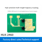24G millimeter-wave high-precision human body perception trajectory tracking radar module, dual-transmitter, four-receiver LD2460