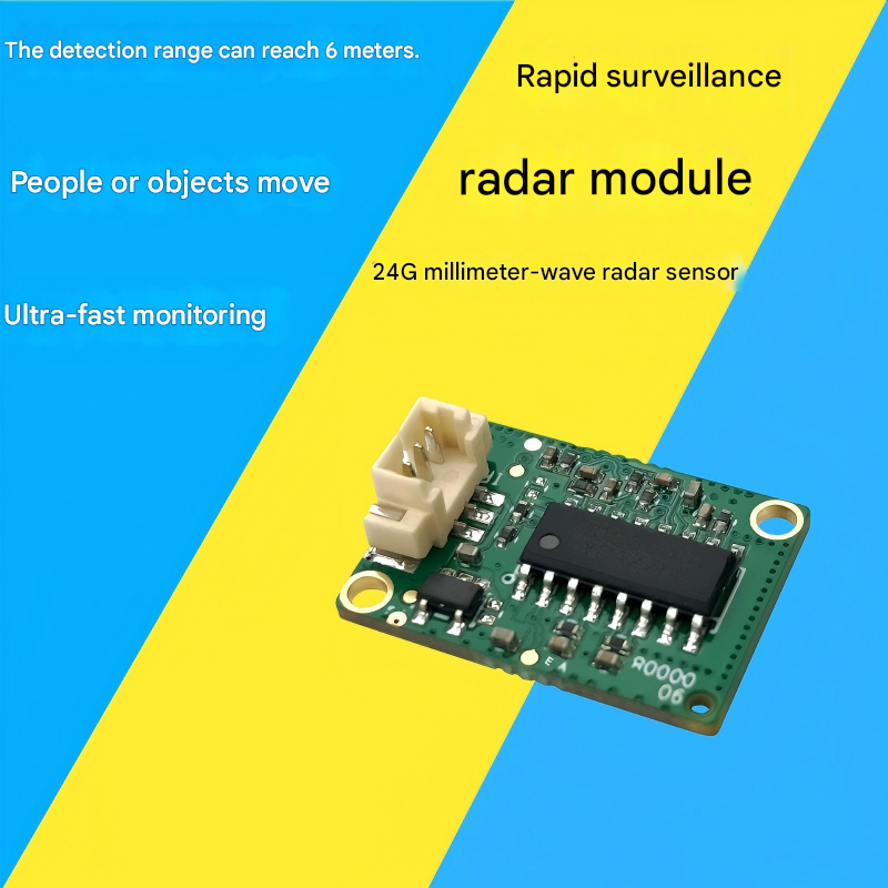 1(1) 24G millimeter-wave radar sensor PIR motion monitoring module LD116 low-power human body sensor - Image 1