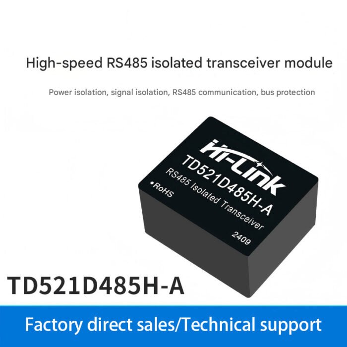 TD521D485H-A High-Speed ​​Communication Isolation Interface Module, Single-Channel Automatic Transceiver RS485