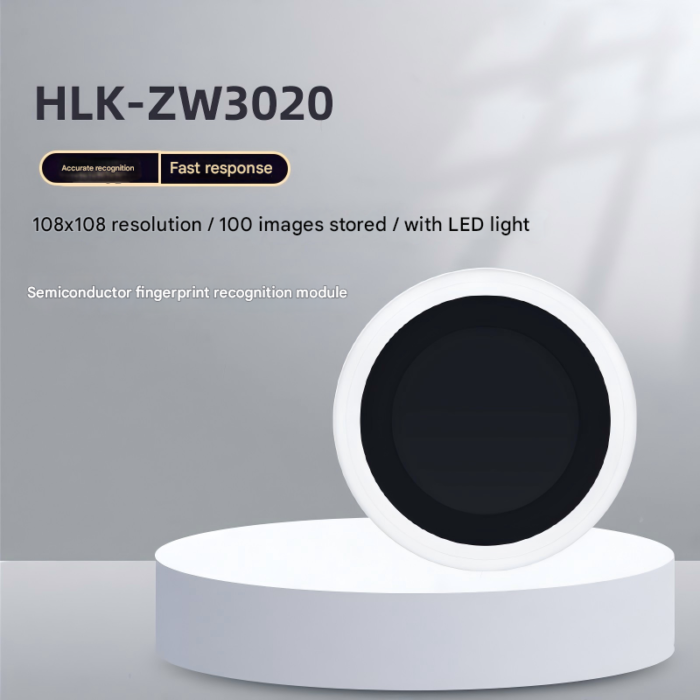 ZW3020 Semiconductor Fingerprint Recognition Module: Capacitive Touch Fingerprint Sensor for Door Locks