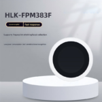 The FPM383FM fingerprint recognition module features a low-power semiconductor array sensor.