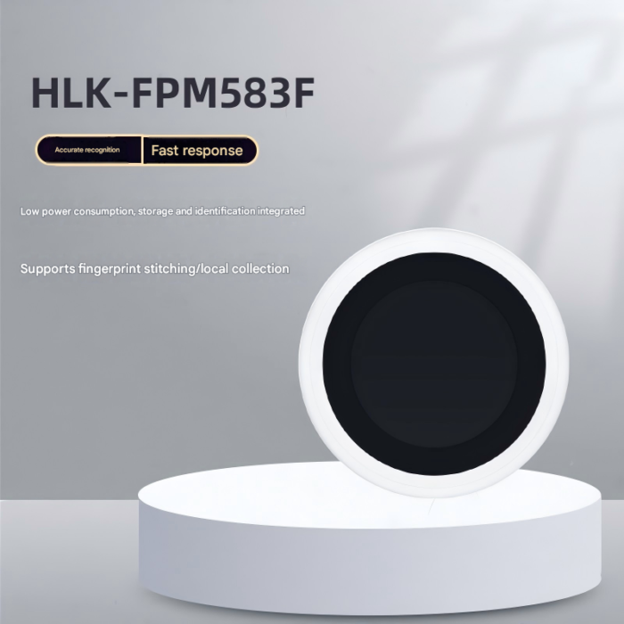 The FPM583F semiconductor fingerprint recognition module boasts low power consumption and accurate sensor recognition.