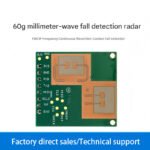 60g millimeter-wave fall detection radar, non-contact intelligent monitoring, dual-transmitter, dual-receiver LD6002C