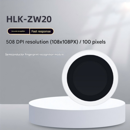 ZW20 low-power fingerprint recognition module with press-type finger detection semiconductor fingerprint sensor