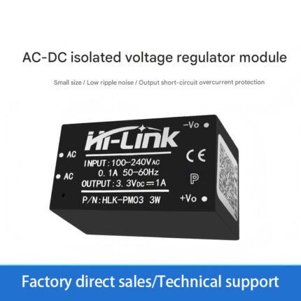 ACDC power module 220V to 3.3V 3W 1A ultra-compact isolating switch HLK-PM03