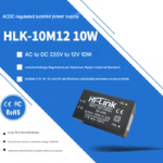 ACDC Isolated Regulated Power Supply Module 10M12 220V to 12V 830mA 10W Low Ripple Noise CE Certified