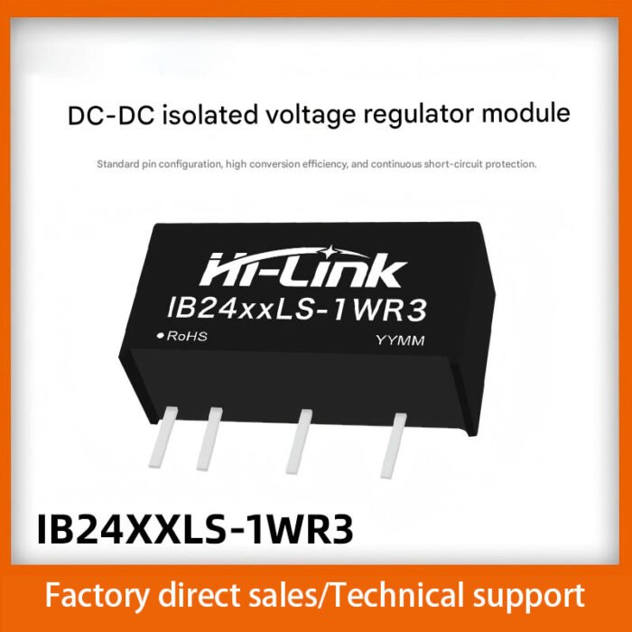 DC-DC isolated regulated single-output power supply module IB2403LS-1WR3