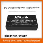 DC-DC 24V to 12V Regulated Isolated Power Supply Module 30W URB2412LD-30WR3
