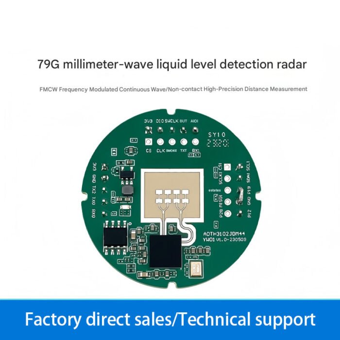 79G millimeter-wave liquid level detection sensor LD8001 radar module non-contact high-precision ranging