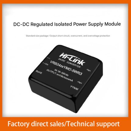DC-DC Regulated Isolated Power Supply Module VRB2405YMD-5WR3/03/12/15/