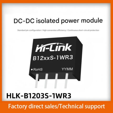 DC-DC isolated power supply module with short-circuit protection HLK-B1203S-1WR3