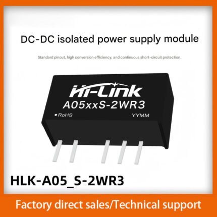 DC-DC isolated power supply module with continuous short-circuit protection A0505S-2WR3