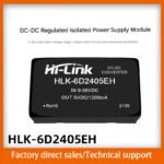 24V to 5V DC power supply module, DC-DC isolated regulated output with short-circuit protection, URB2405ZP-6WR3