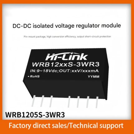 DC-DC isolated power supply module WRB1205S-3WR3 WRB1203S/09S/12S/15S/24S-3WR3