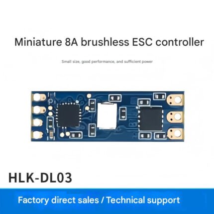 Mini Brushless ESC DL03 Motor Speed Controller Module Servo Motor Drive ESC Board 8A
