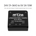 DC-DC step-down power supply 24V to 5V 10W regulated isolated power supply module URB2405YMD-10WR3 - Image 2