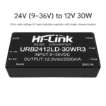 DC-DC 24V to 12V Regulated Isolated Power Supply Module 30W URB2412LD-30WR3 - Image 2