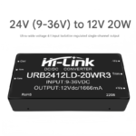 DC-DC power supply module with wide voltage single-channel regulated output DC step-down URB2412LD-20WR3 - Image 2
