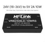 DC-DC isolated power supply module with continuous short-circuit protection VRB2405LD-10WR3 - Image 2