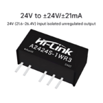 DC-DC isolated power supply module with continuous short-circuit protection A2424S-1WR3 - Image 2