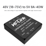 DC-DC isolated regulated single-output power supply module URB4805LMD-40WR3 - Image 2