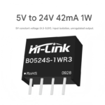 DC-DC 5V to 24V isolated step-down power supply module HLK-B0524S-1WR3 - Image 2