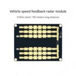 24G millimeter-wave vehicle speed measurement radar sensor HLK-LD2415H serial communication - Image 2