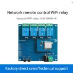 Four-channel remote network control WiFi relay SW04-W mobile phone switch module 250VAC 10A - Image 2