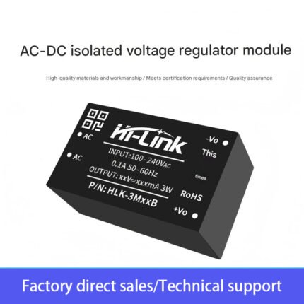 220V to 5V, 12V, 15V, 24V isolated regulated single-output AC to DC power supply module 3M05B