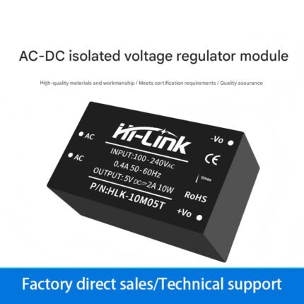 AC-DC isolated switching power supply module 220V to 9V, 12V, 15V, 24V small size voltage regulator module 10M05T
