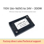 DC-DC brick-type module power supply 200Q-110S24 isolation regulator 110V to 24V single rail 200W - Image 2