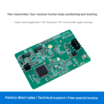 24G millimeter-wave high-precision human body perception trajectory tracking radar module, dual-transmitter, four-receiver LD2460 - Image 2