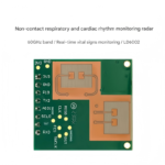 LD6002 60g dual-transmitter dual-receiver human respiratory and heart rate detection radar module for real-time vital sign monitoring - Image 2