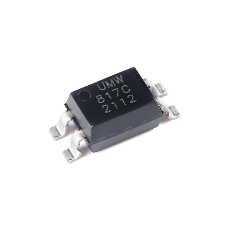 2(1) 817C-S SOP-4 SMD Optocoupler Chip Compatible with PC817/EL817 - Image 1